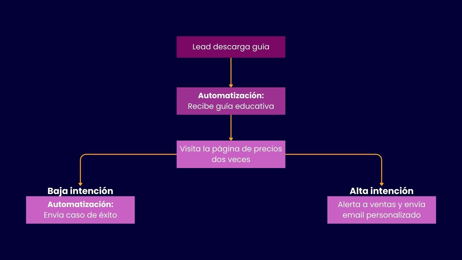 Nutrición inteligente de leads